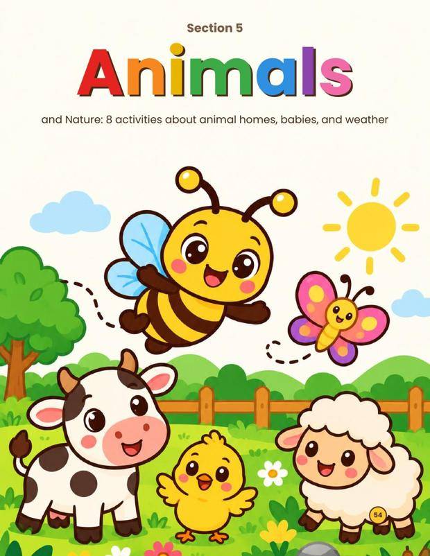 Animals and Nature section cover