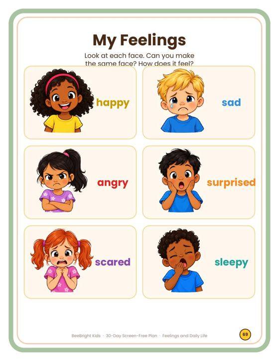 My Feelings page