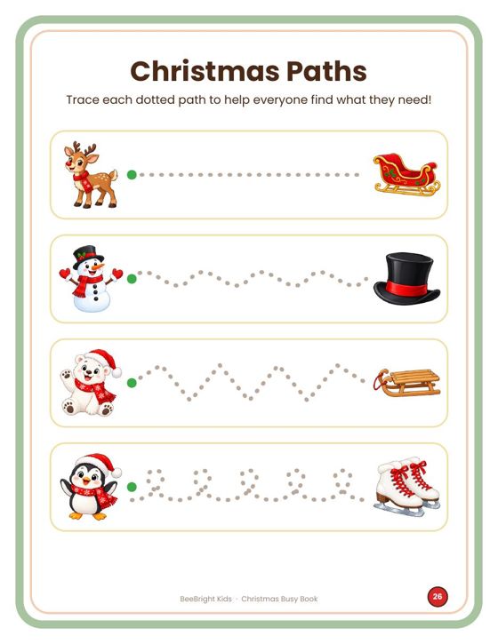 Christmas Paths page
