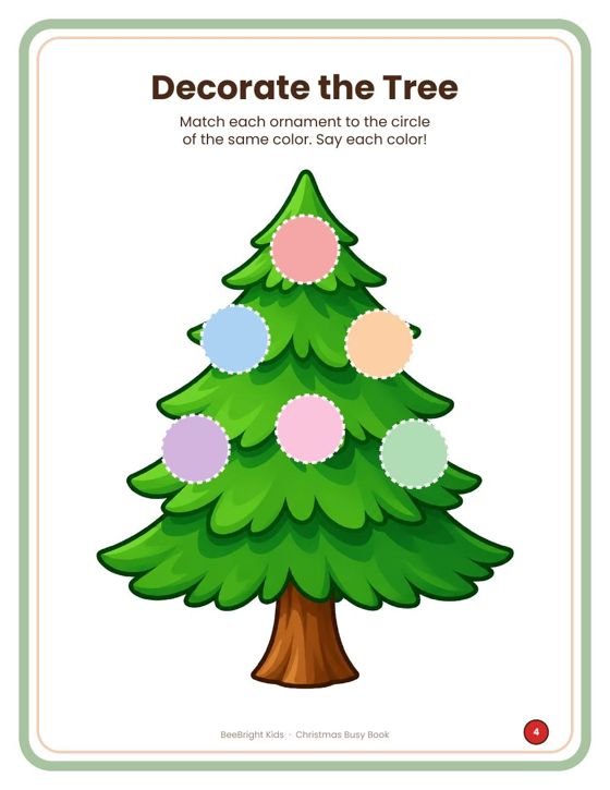 Decorate the Tree page
